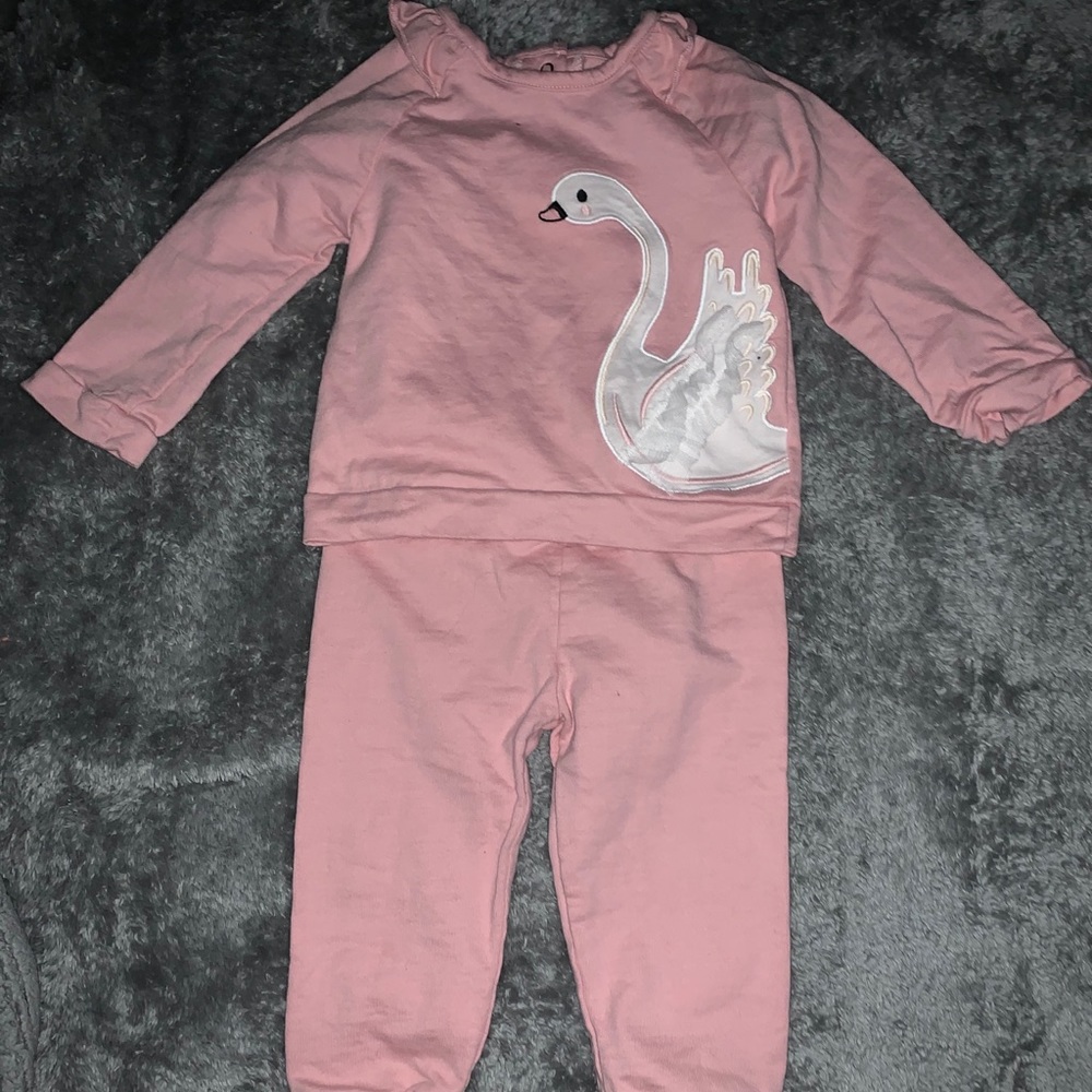Pink matching set